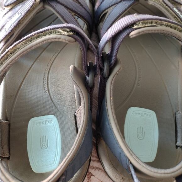 Teva Tirra Sandals in Bering Sea Women's 7.5 Hiking Outdoors Comfort - Picture 9 of 11
